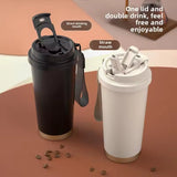 Coffee Thermos Mug | Hot & Cold Thermos Mug | Large Capacity Stainless Steel Mug