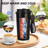 Coffee Thermos Mug | Hot & Cold Thermos Mug | Large Capacity Stainless Steel Mug